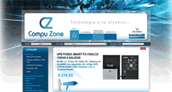 Desktop Screenshot of compuzone.com.ec